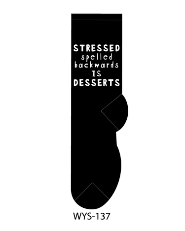 Stressed spelled backwards is dessert